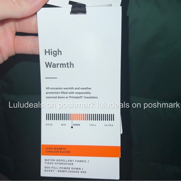 NWT Lululemon Wunder Puff Jacket Everglade Green EVRG 4 6 8 10 - Picture 10 of 13